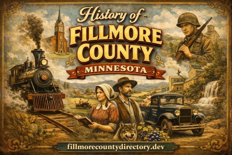 Read more about the article History of Fillmore County Minnesota