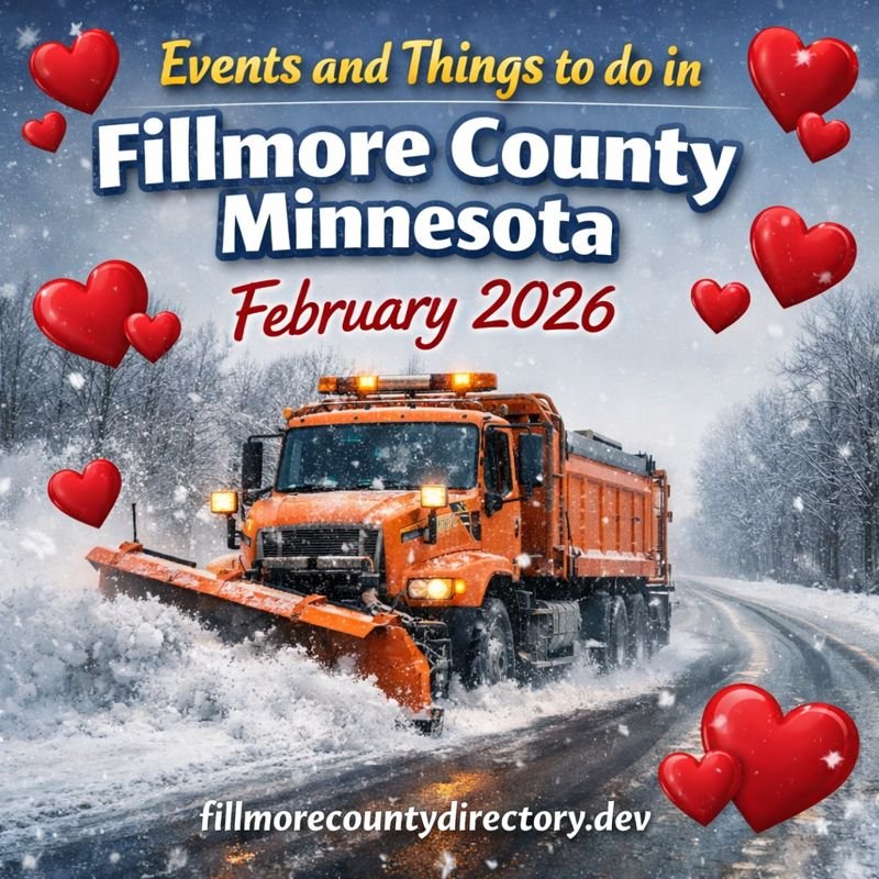 You are currently viewing Events and Things to do in Fillmore County Minnesota February 2026