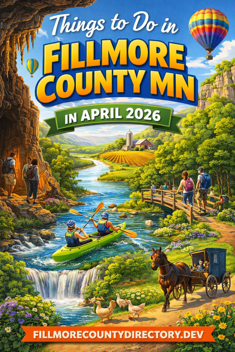Read more about the article Events and Things to do in Fillmore County Minnesota April 2026