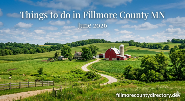 Read more about the article Events and Things to do in Fillmore County Minnesota June 2026